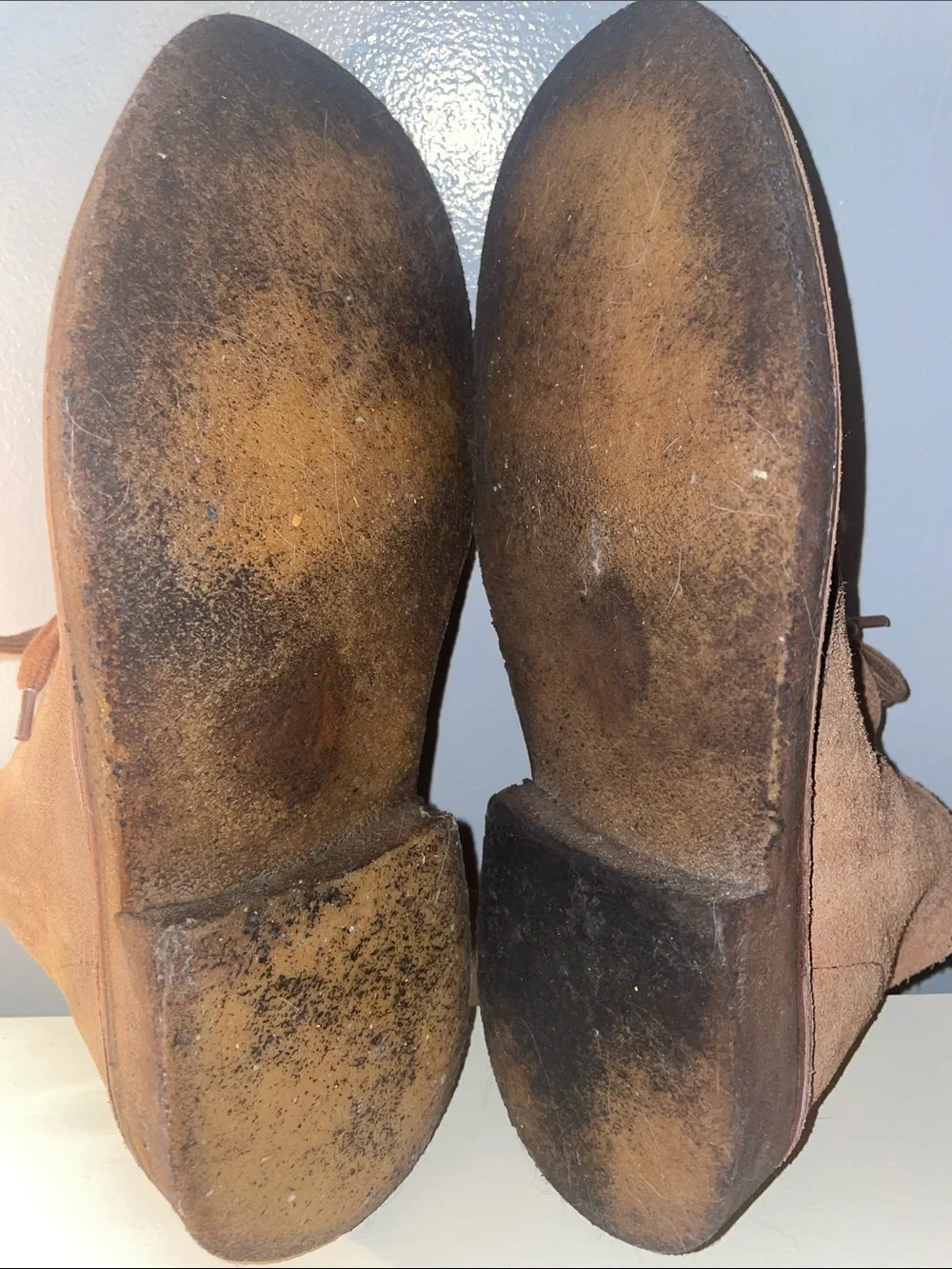 Bata Safari Kenya Suede Chukka Boots Brown Handmade Men's Size 8